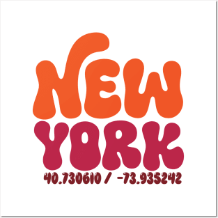 New York Retro Posters and Art